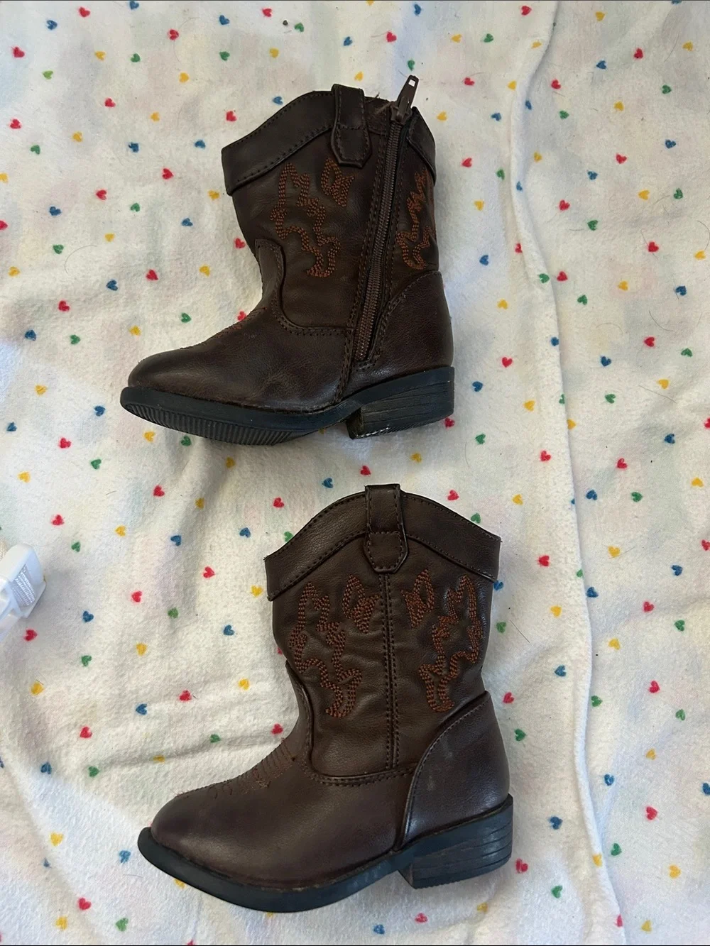Cat & Jack Brown Toddler Cowboy Boots
